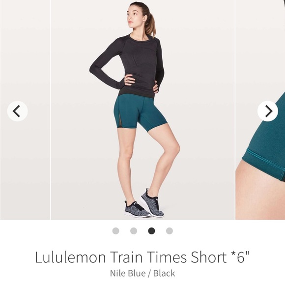 Lululemon 6” Train Times Shorts, Size 10 - Picture 4 of 12